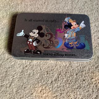 ディズニー(Disney)のTDL 35th 缶(小物入れ)