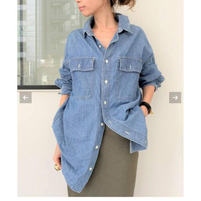 新品未使用 REMI RELIEF/レミレリーフ Chambray シャツ