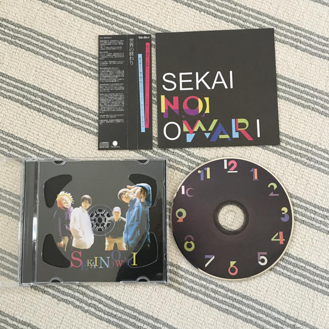 SEKAI NO OWARI 世界の終わり 黒earth