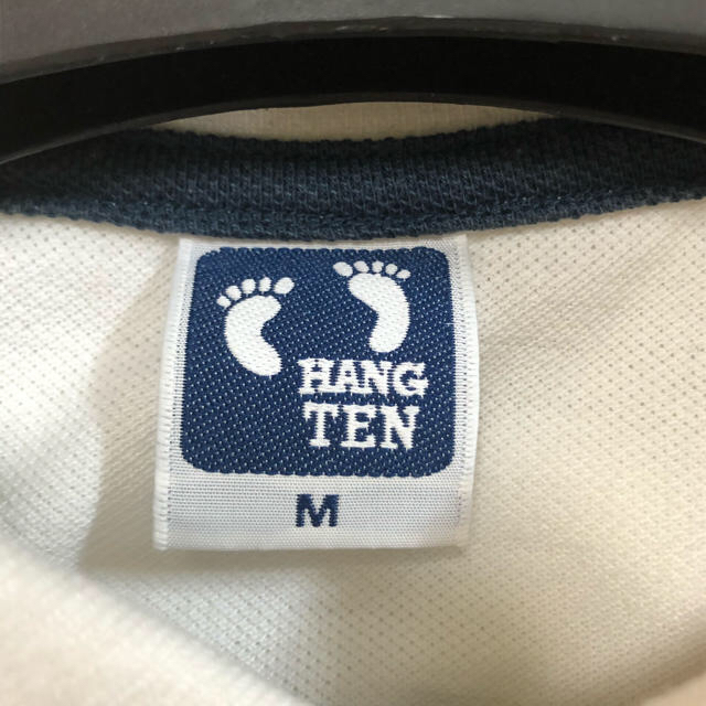 HANG TEN(ハンテン)のHang Ten ポロシャツ　ホワイト　M メンズのトップス(ポロシャツ)の商品写真