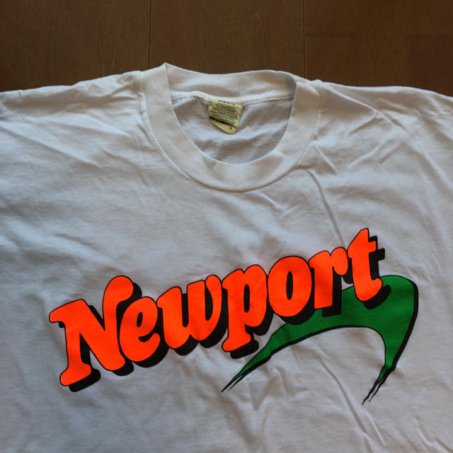 【極美品】80s Newport ニューポート　ビンテージ　Tシャツ　野村訓市 1