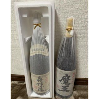 森伊蔵　1800ml 新品未開封　魔王　1800ml 新品未開封セット(焼酎)