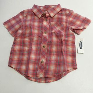 オールドネイビー(Old Navy)の☀︎オールドネイビー85cmチェックシャツ18-24m(シャツ/カットソー)