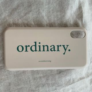 スリーシーイー(3ce)のsecond morning ordinary iphone x xsケース(iPhoneケース)