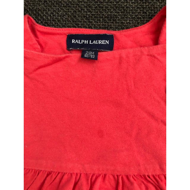 Ralph Lauren(ラルフローレン)のポロ ラルフローレン ワンピース 90 キッズ/ベビー/マタニティのキッズ服女の子用(90cm~)(ワンピース)の商品写真