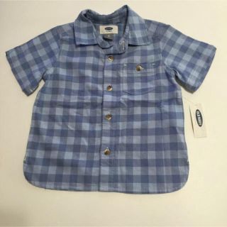 オールドネイビー(Old Navy)の☀︎オールドネイビー2Tチェックシャツ2T(Tシャツ/カットソー)