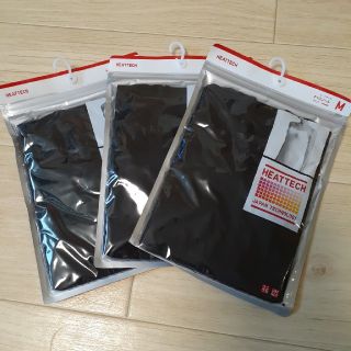 ユニクロ(UNIQLO)のUNIQLO　ヒートテック　キャミソール　黒　M(アンダーシャツ/防寒インナー)