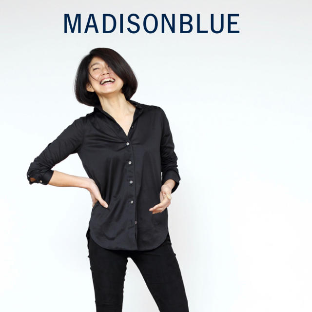 MADISONBLUE(マディソンブルー)の【MADISONBLUE 】MADAME SHIRT WOOL VOILE/00 レディースのトップス(シャツ/ブラウス(長袖/七分))の商品写真