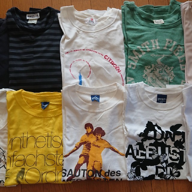 Graniph(グラニフ)のサッカー ワールドカップ Tシャツ 24枚 まとめ売り サイズM&L メンズのトップス(Tシャツ/カットソー(半袖/袖なし))の商品写真