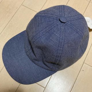 JAMES LOCK & CO LINEN CAP NAVY(キャップ)