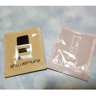 シュウウエムラ(shu uemura)のにゃん0003様専用 シュウウエムラ 下地＆ファンデーション サンプル(ファンデーション)