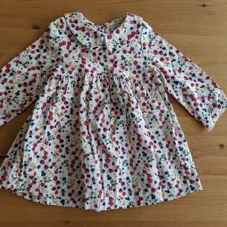 プチバトー(PETIT BATEAU)のプチバトーワンピース　73cm(ワンピース)