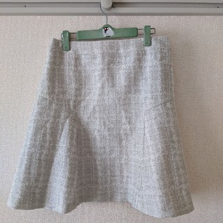 クミキョク(kumikyoku（組曲）)のシルバーラメスカート/フレアスカート(ひざ丈スカート)