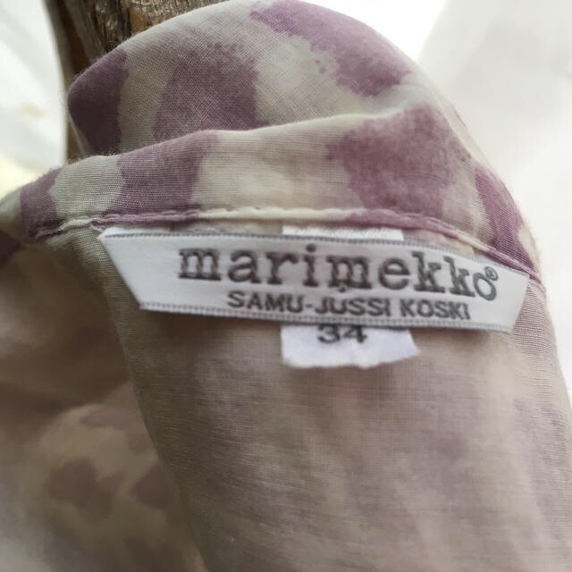 marimekko(マリメッコ)のマリメッコ ノースリーブトップス 34 レディースのトップス(カットソー(半袖/袖なし))の商品写真
