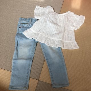 ザラキッズ(ZARA KIDS)のzarababy♡デニムパンツ(パンツ/スパッツ)