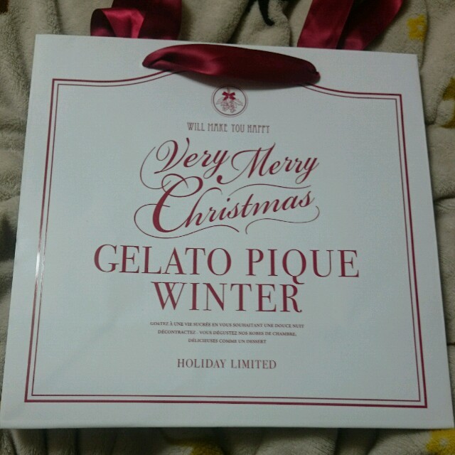 gelato pique(ジェラートピケ)のジェラートピケ'15クリスマスショッパー レディースのバッグ(ショップ袋)の商品写真