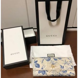 グッチ(Gucci)のGUCCI 長財布 花柄(財布)