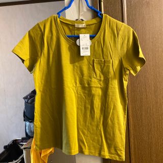 アースミュージックアンドエコロジー(earth music & ecology)のアースミュージックエコロジー　新品　カラシ(Tシャツ(半袖/袖なし))