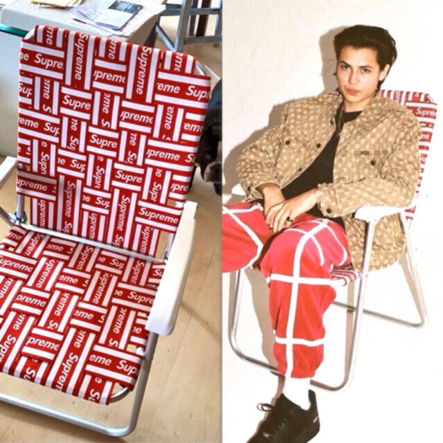 Supreme - 送込!! Supreme LawnChair ローンチェア赤の通販 by ...