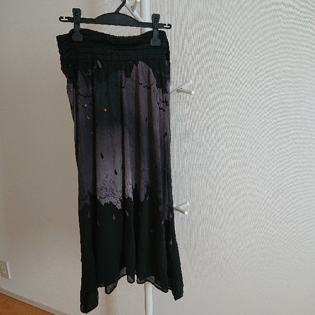 TSUMORI CHISATO(ツモリチサト)のツモリチサト　ロングスカート　薄手　Mサイズ レディースのスカート(ロングスカート)の商品写真