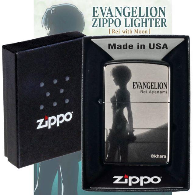 ZIPPO(ジッポー)の【送料込み】 ZIPPO/エヴァ新劇場版『レイ』ブラックチタン エンタメ/ホビーのアニメグッズ(その他)の商品写真