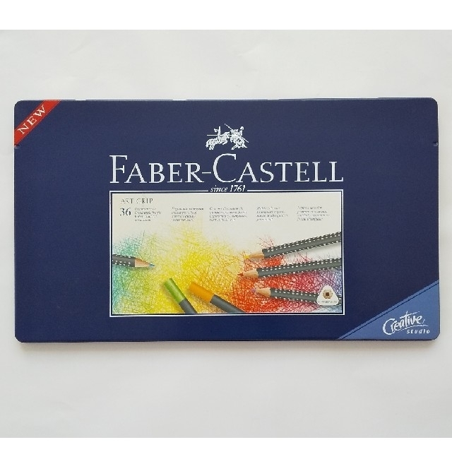 FABER-CASTELL - ⚠️値下げ ファーバーカステル アートグリップ油性色鉛筆 36色セット 缶入の通販 by ヒロ's shop