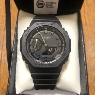 ジーショック(G-SHOCK)のCASIO G-SHOCK 腕時計　GA-21001A1JF ブラック(腕時計(アナログ))