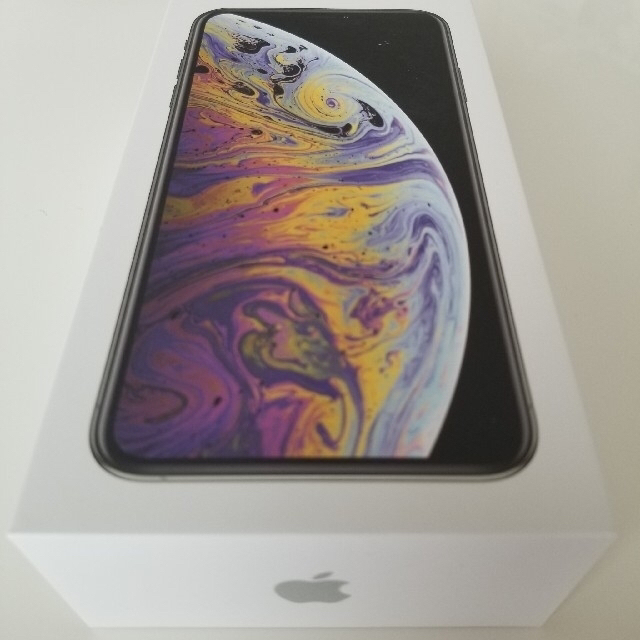 [未使用]iPhoneXS Max 64GB SILVER SIMフリー初期付属品全てIMEI