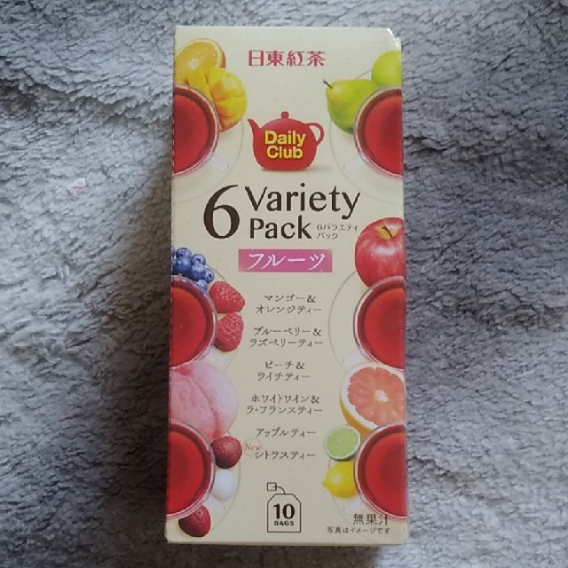 日東紅茶　6Variety　Pack（バラエティパック）フルーツ 食品/飲料/酒の飲料(茶)の商品写真