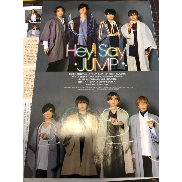 Hey! Say! JUMP(ヘイセイジャンプ)の月刊TVfan 2020年2月号 Hey! Say! JUMP切り抜き エンタメ/ホビーの雑誌(アート/エンタメ/ホビー)の商品写真