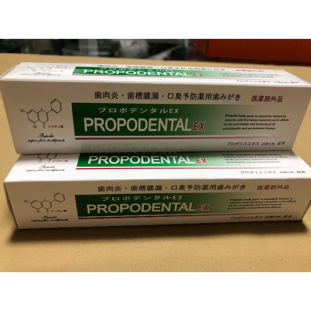 プロポリス配合薬用歯みがき プロポデンタルEX (80g)  5個セット