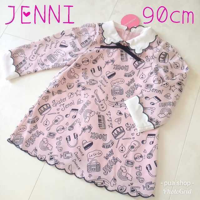 JENNI(ジェニィ)のJENNI ワンピース 90 キッズ/ベビー/マタニティのキッズ服女の子用(90cm~)(ワンピース)の商品写真