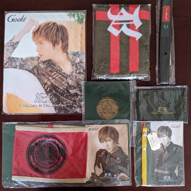 Gackt　ツアーグッズ7点セット