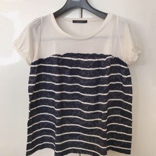 ページボーイ(PAGEBOY)のPAGEBOY 切り替え　Tシャツ　カットソー(Tシャツ/カットソー(半袖/袖なし))