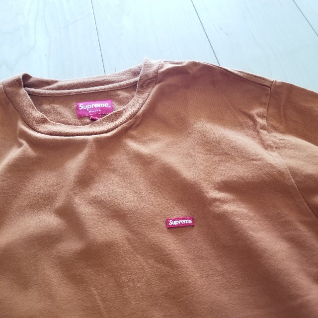 supreme Small Box Tee ロゴ tシャツ Rust/Mサイズ