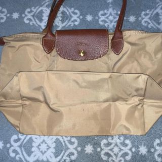 ロンシャン(LONGCHAMP)の最終お値下げ！ロンシャン　トート  （ベージュ）(トートバッグ)