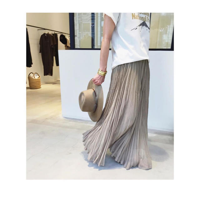 L'Appartement アパルトモン　pleats skirt 2019ssレディース