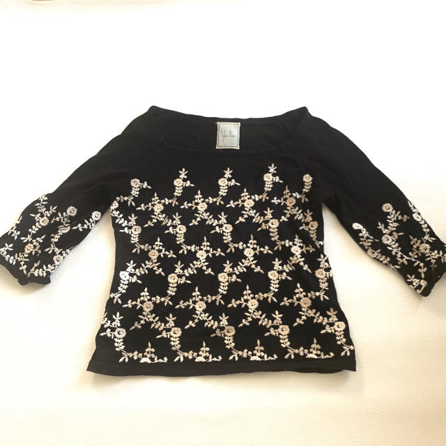 Sybilla(シビラ)のSybill 刺繍入り　サマーセーター レディースのトップス(ニット/セーター)の商品写真