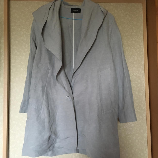 ✨新品未使用タグ付き DRESSLAVE フード付きアウター サックスブルー