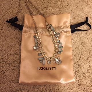 ジャスグリッティー(JUSGLITTY)のJUSGLITTY★ノベルティネックレス(ネックレス)