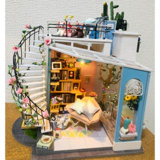 DIY Rolife ミニチュアハウス　完成品(ミニチュア)