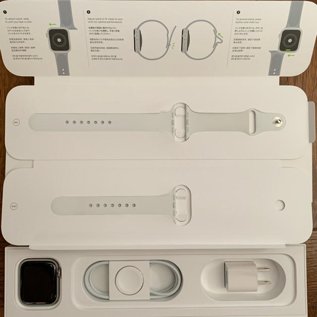 Apple Watch Series 4  44mmステンレス　アップルウォッチメンズ