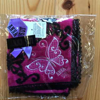 アナスイ(ANNA SUI)のANNA SUI ハンカチタオル　未使用未開封(ハンカチ)