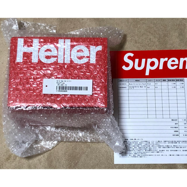 国内新品 赤 Supreme Heller Mugs マグカップ コップ