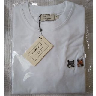 メゾンキツネ(MAISON KITSUNE')のメゾンキツネ 半袖Tシャツ Sサイズ 【新品未使用】(Tシャツ/カットソー(半袖/袖なし))