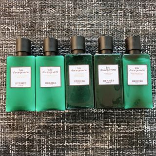 エルメス(Hermes)のHERMES バスアメニティー　シャンプーなどバスルーム5点セット(旅行用品)