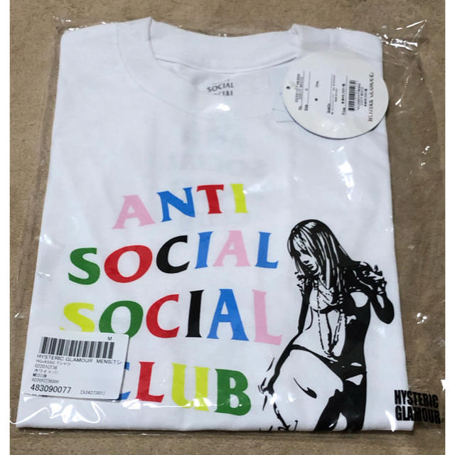 新品 白M assc hysteric glamour Tシャツ