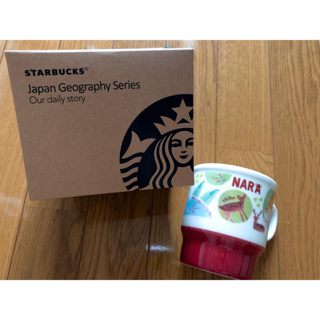 Starbucks Coffee(スターバックスコーヒー)のスターバックス　マグカップ　奈良限定 インテリア/住まい/日用品のキッチン/食器(グラス/カップ)の商品写真