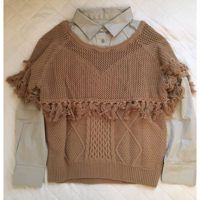 最終価格⭐︎Ameri Vintage Sheer docking knit 3