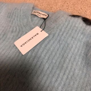 バレンシアガ(Balenciaga)のクーポンセール　アンゴラニット　マカロン色(ニット/セーター)